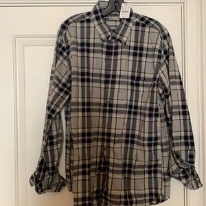 J crew 100% cotton long sleeve shirt tags still on